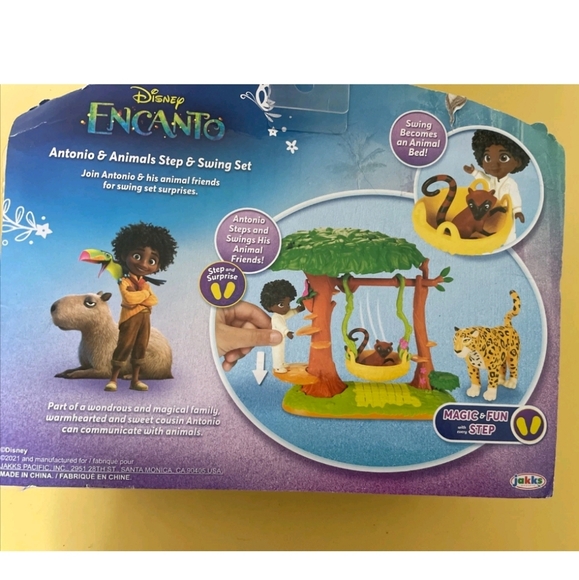 NEW Disney Encanto Antonio & Animals Step & Swing Set - Picture 5 of 8